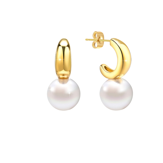 Emily Pearl Earrings