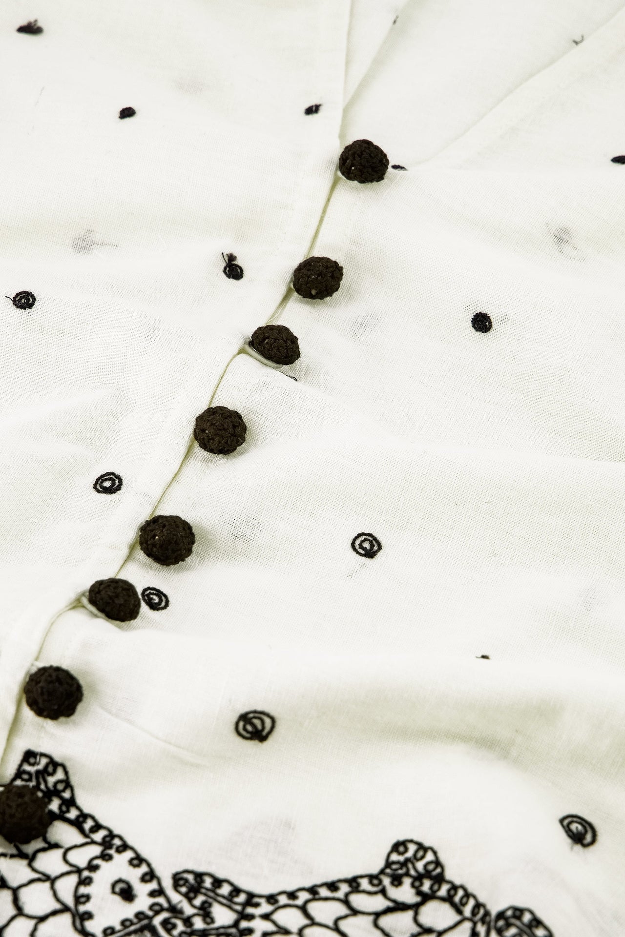 Blusa Tylera Blanco/Negro
