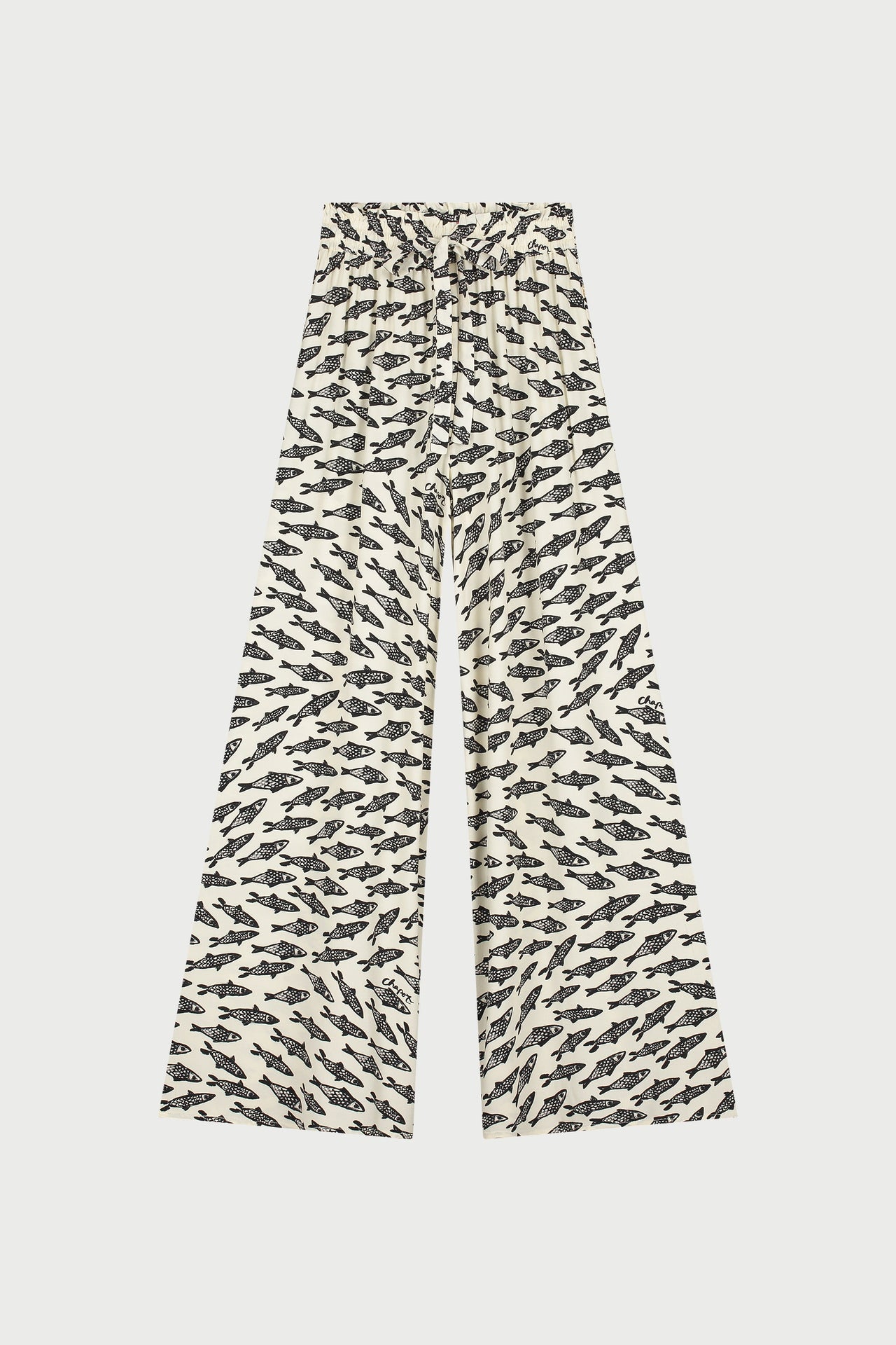 Pantalones Palapa Negro/Blanco