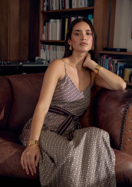 Vestido Prismic de Tirantes