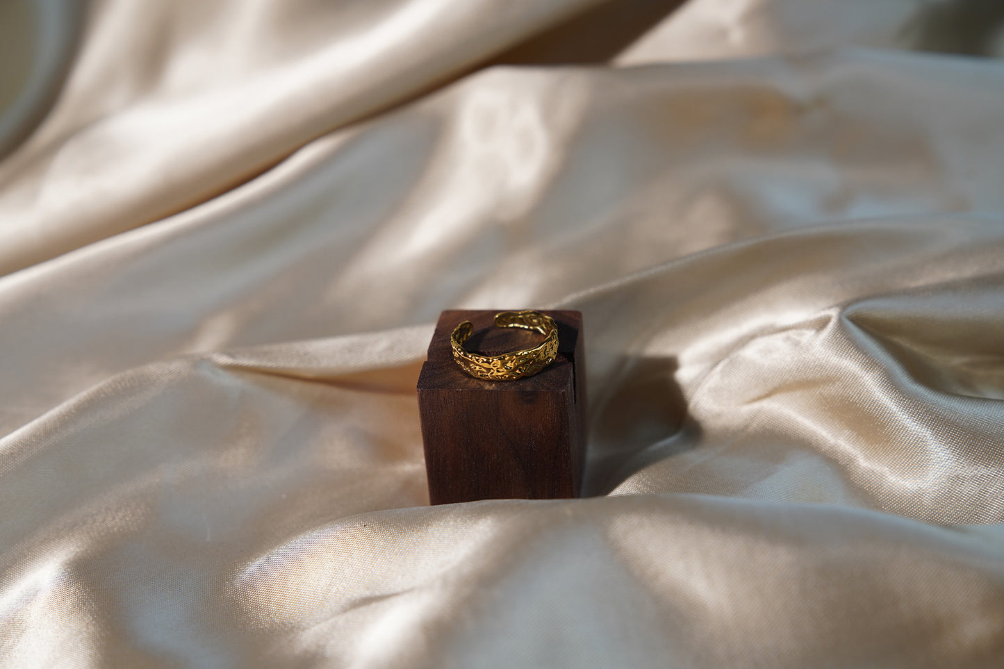Molten Gold Ring