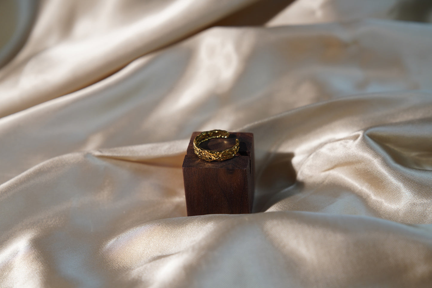 Molten Gold Ring