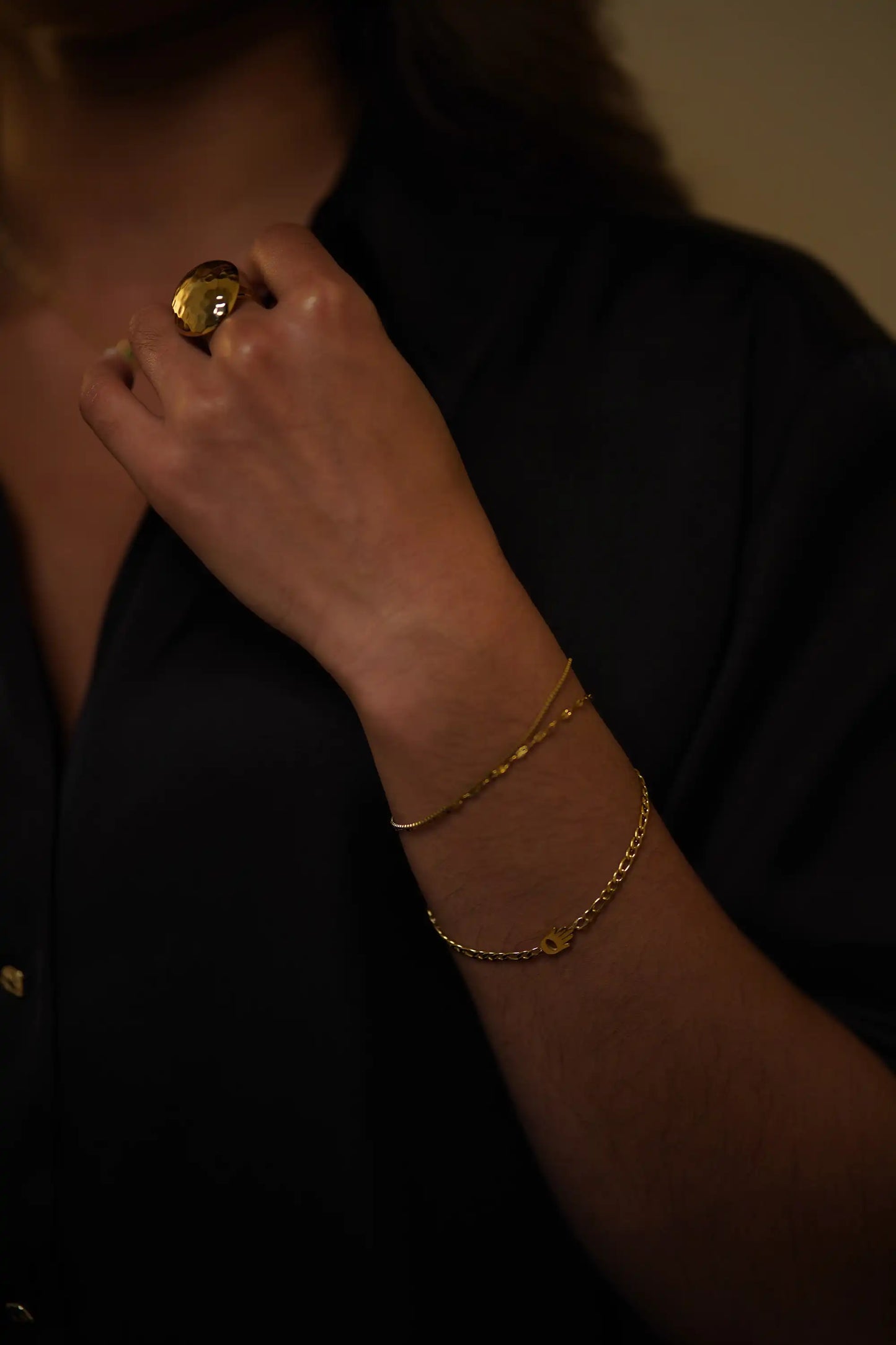 Delicate Bar Chain Bracelet