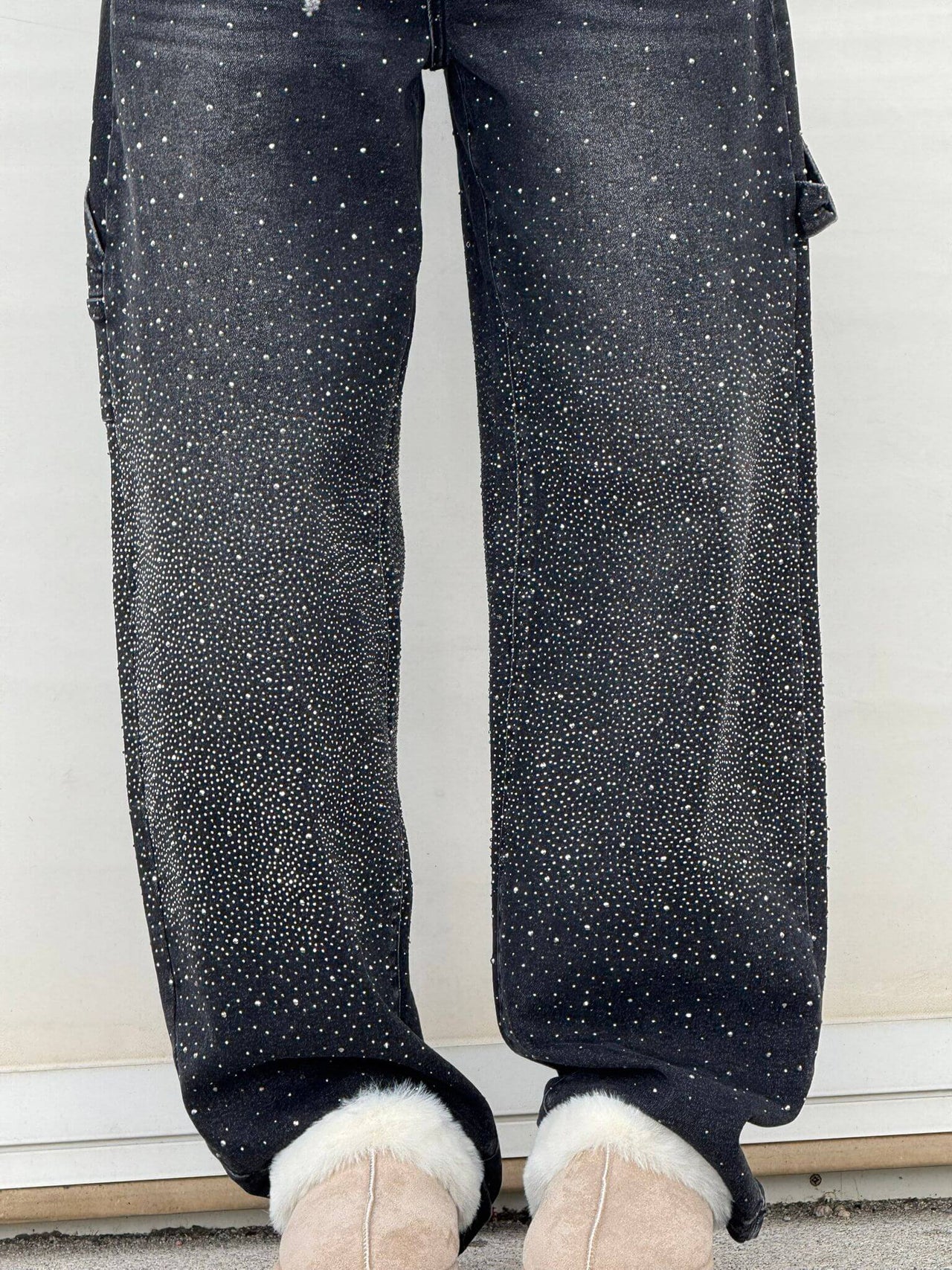 Vaqueros Balloon Shine Negros