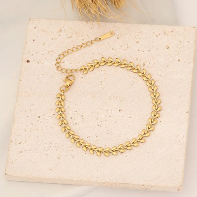 Golden Laurel Bracelet