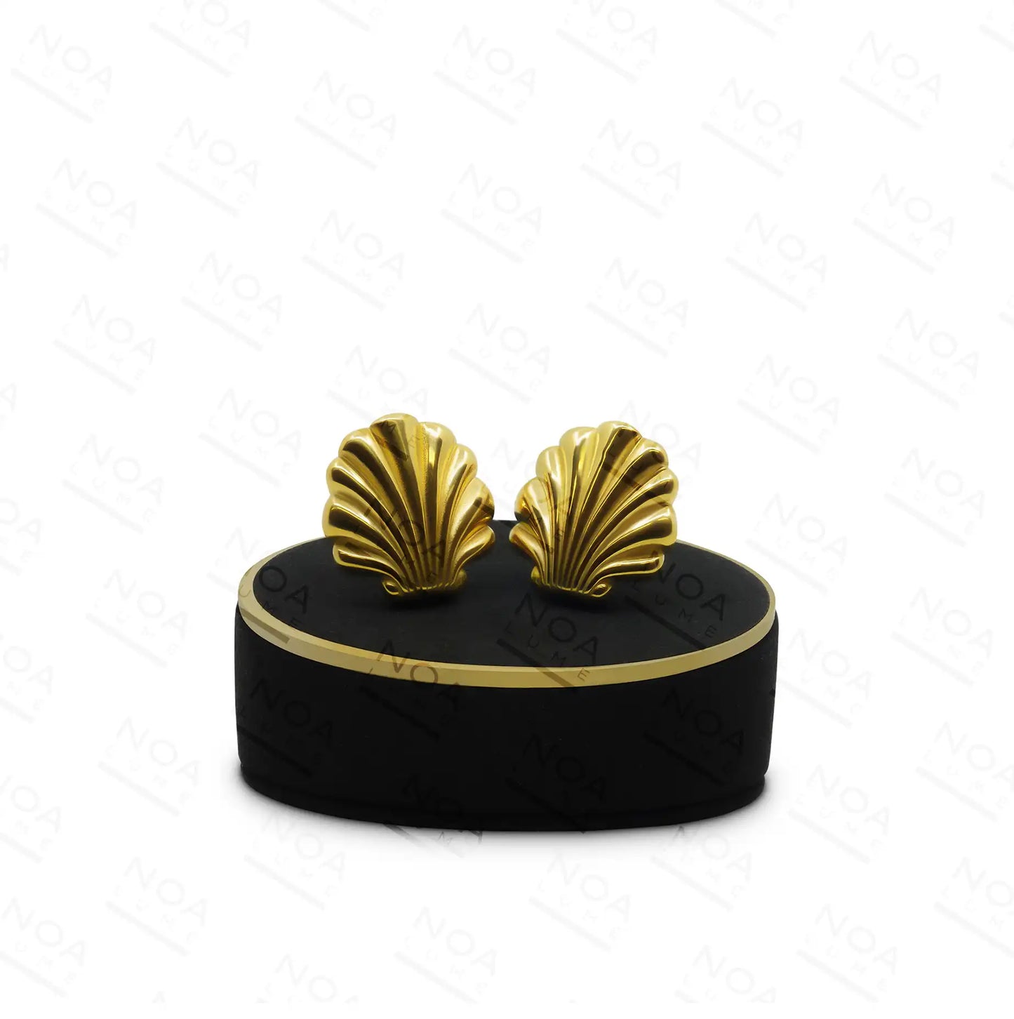 Sea Shell Golden Earring