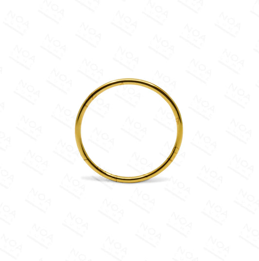 Sleek Gold Circle Bracelet