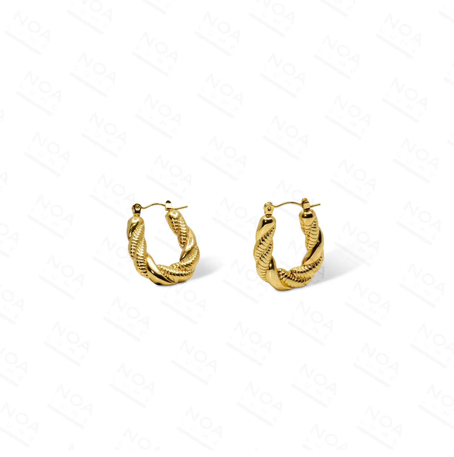 Twisted Elegance Hoops