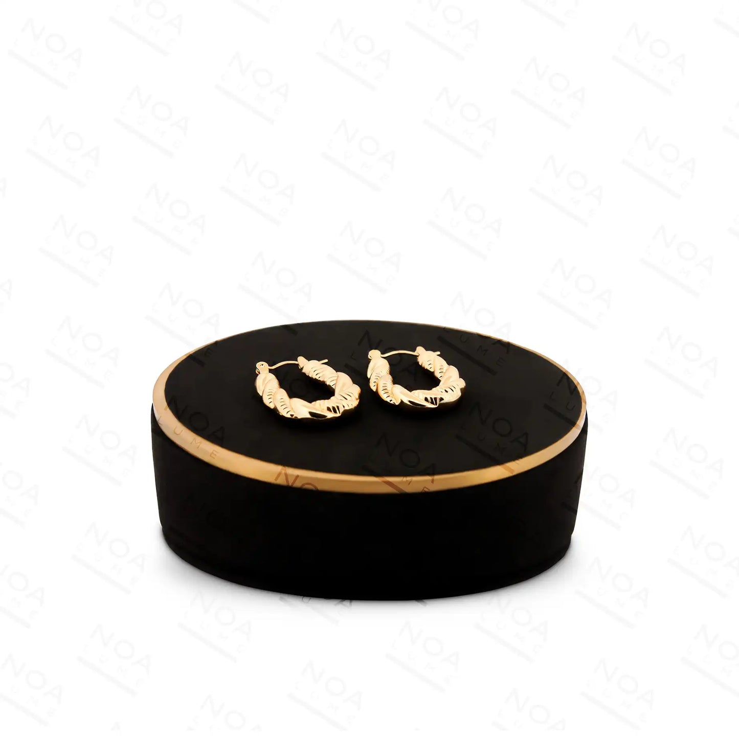 Twisted Elegance Hoops