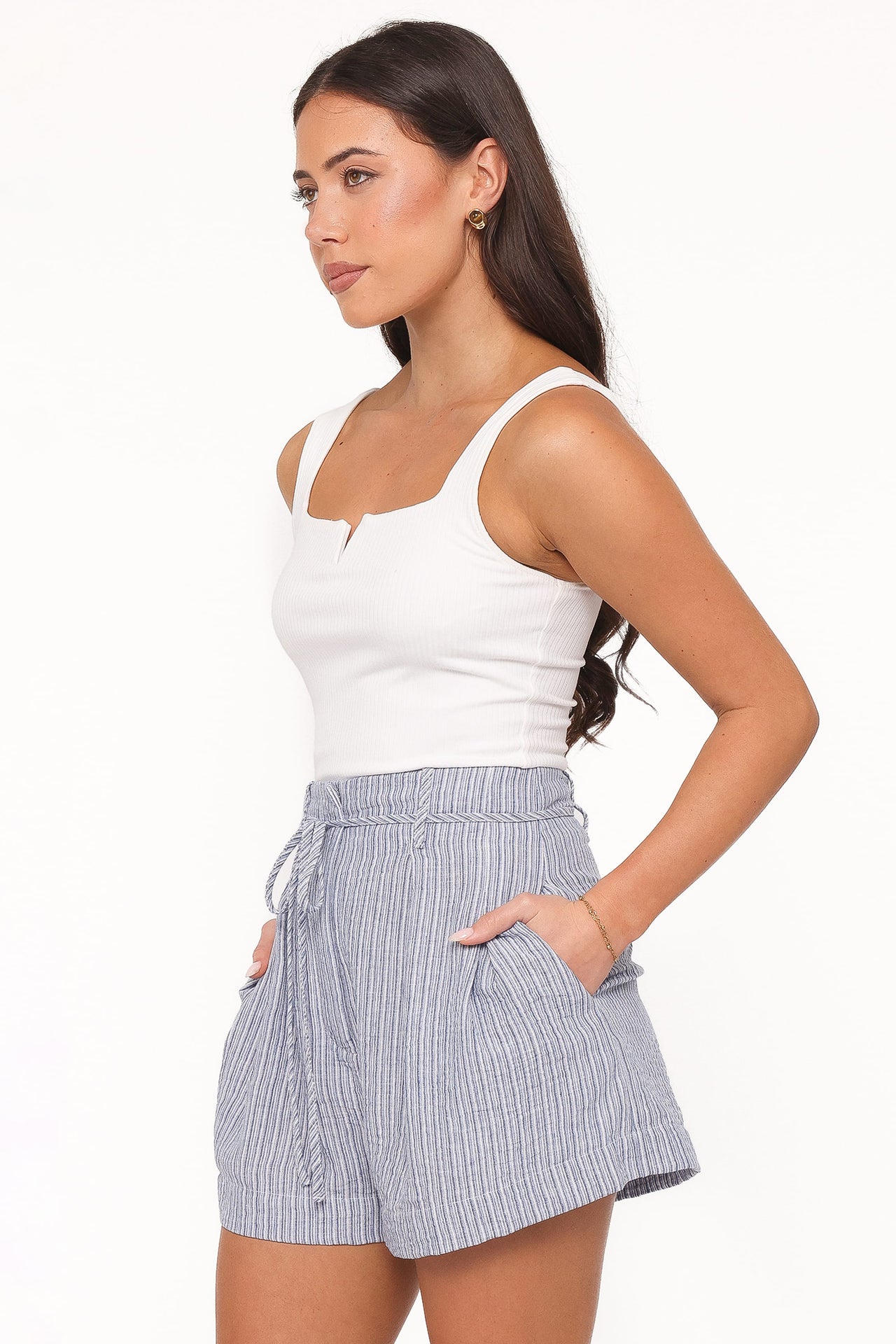 Jazzara Shorts Azul/Blanco