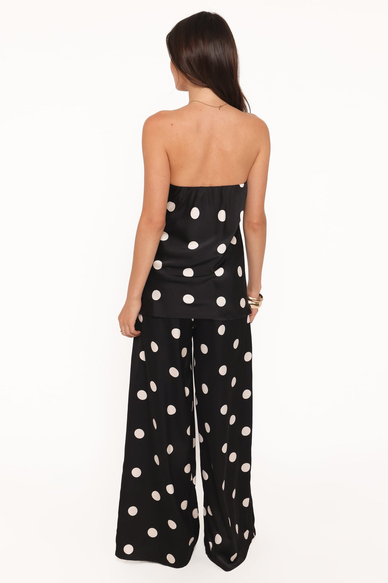 Pantalones Belinda Negro de Puntos